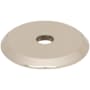 Top Knobs Brockwell 1 Inch Cabinet Knob Backplate Polished Nickel
