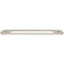 Top Knobs Brockwell 5-1/16 Inch Center to Center Cabinet Pull Backplate Brushed Satin Nickel