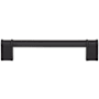 Top Knobs Newburn 5-1/16 Inch Center to Center Handle Cabinet Pull from the Brockwell Collection Flat Black