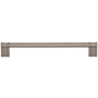 Top Knobs Newburn 7-9/16 Inch Center to Center Handle Cabinet Pull from the Brockwell Collection Ash Gray