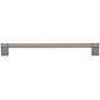 Top Knobs Newburn 8-13/16 Inch Center to Center Handle Cabinet Pull from the Brockwell Collection Ash Gray