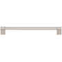 Top Knobs Newburn 8-13/16 Inch Center to Center Handle Cabinet Pull from the Brockwell Collection Brushed Satin Nickel