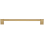 Top Knobs Newburn 8-13/16 Inch Center to Center Handle Cabinet Pull from the Brockwell Collection Honey Bronze