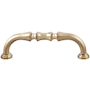 Top Knobs Chalet 3-3/4 Inch Center to Center Handle Cabinet Pull from the Chareau Collection Honey Bronze