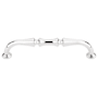 Top Knobs Chalet 5 Inch (128 mm) Center to Center Handle Cabinet Pull from the Chareau Series - 10 Pack Polished Nickel