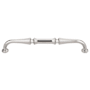 Top Knobs Chalet 7 Inch Center to Center Handle Cabinet Pull from the Chareau Series - 25 Pack Brushed Satin Nickel