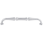 Top Knobs Chalet 7 Inch Center to Center Handle Cabinet Pull from the Chareau Collection Polished Chrome