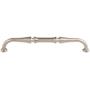 Top Knobs Chalet 7 Inch Center to Center Handle Cabinet Pull from the Chareau Collection Polished Nickel
