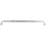Top Knobs Chalet 12 Inch Center to Center Handle Cabinet Pull from the Chareau Collection Brushed Satin Nickel