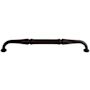 Top Knobs Chalet 12 Inch Center to Center Handle Appliance Pull from the Chareau Series Sable