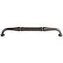 Top Knobs Chalet 18 Inch Center to Center Appliance Pull from the Chareau Collection Ash Gray