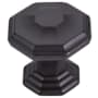 Top Knobs Chalet 1-1/2 Inch Geometric Cabinet Knob from the Chareau Collection Sable