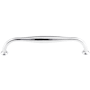 Top Knobs Shrewsbury 7-1/2 Inch Center to Center Handle Cabinet Pull from the Chareau Collection Polished Chrome