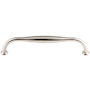 Top Knobs Shrewsbury 7-1/2 Inch Center to Center Handle Cabinet Pull from the Chareau Collection Polished Nickel