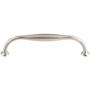 Top Knobs Shrewsbury 5-1/16 Inch Center to Center Handle Cabinet Pull from the Chareau Collection Brushed Satin Nickel