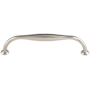 Top Knobs Shrewsbury 5-1/16 Inch Center to Center Handle Cabinet Pull from the Chareau Collection Polished Nickel
