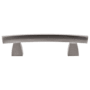 Top Knobs Arched 3 Inch Center to Center Bar Cabinet Pull from the Sanctuary Series - 10 Pack Brushed Satin Nickel