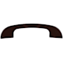 Top Knobs Curved 4 Inch Center to Center Handle Cabinet Pull from the Sanctuary Collection Oil Rubbed Bronze