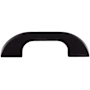 Top Knobs Neo 3 Inch Center to Center Handle Cabinet Pull from the Sanctuary Collection Flat Black