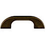 Top Knobs Neo 3 Inch Center to Center Handle Cabinet Pull from the Sanctuary Collection German Bronze