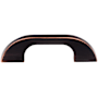 Top Knobs Neo 3 Inch Center to Center Handle Cabinet Pull from the Sanctuary Collection Tuscan Bronze