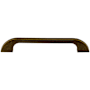 Top Knobs Neo 6 Inch Center to Center Handle Cabinet Pull from the Sanctuary Collection German Bronze