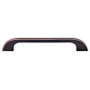 Top Knobs Neo 6 Inch Center to Center Handle Cabinet Pull from the Sanctuary Series - 10 Pack Tuscan Bronze