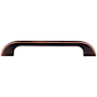 Top Knobs Neo 6 Inch Center to Center Handle Cabinet Pull from the Sanctuary Collection Tuscan Bronze