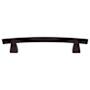 Top Knobs Arched 5 Inch (128 mm) Center to Center Bar Cabinet Pull from the Sanctuary Series - 10 Pack Oil Rubbed Bronze
