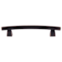 Top Knobs Arched 5 Inch (128 mm) Center to Center Bar Cabinet Pull from the Sanctuary Series - 10 Pack Tuscan Bronze