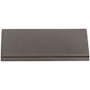 Top Knobs Europa 2 Inch Center to Center Finger Cabinet Pull from the Mercer Series Ash Gray