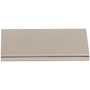 Top Knobs Europa 2 Inch Center to Center Finger Cabinet Pull from the Mercer Series Polished Nickel