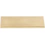Top Knobs Europa 3 Inch Center to Center Finger Cabinet Pull from the Mercer Series Honey Bronze