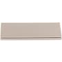 Top Knobs Europa 3 Inch Center to Center Finger Cabinet Pull from the Mercer Series Polished Nickel