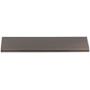 Top Knobs Europa 5 Inch Center to Center Finger Cabinet Pull from the Mercer Series Ash Gray