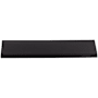 Top Knobs Europa 5 Inch Center to Center Finger Cabinet Pull from the Mercer Series Black
