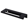 Top Knobs Europa 3-3/4 Inch Center to Center Finger Cabinet Pull from the Mercer Series - 10 Pack Black