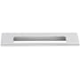 Top Knobs Europa 5 Inch Center to Center Finger Cabinet Pull from the Mercer Series Polished Chrome
