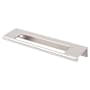 Top Knobs Europa 5 Inch (128 mm) Center to Center Finger Cabinet Pull from the Mercer Series - 25 Pack Polished Nickel