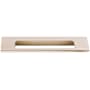 Top Knobs Europa 5 Inch Center to Center Finger Cabinet Pull from the Mercer Series Polished Nickel