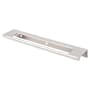 Top Knobs Europa 6 Inch Center to Center Finger Cabinet Pull from the Mercer Series - 25 Pack Polished Nickel