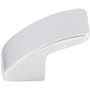 Top Knobs Thumb 1-1/4 Inch Long Finger Cabinet Pull from the Sanctuary Collection Polished Chrome