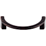 Top Knobs Half Circle 3-1/2 Inch Center to Center Handle Cabinet Pull from the Sanctuary Collection Tuscan Bronze