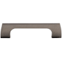 Top Knobs Holland 3-3/4 Inch Center to Center Handle Cabinet Pull from the Mercer Series Ash Gray