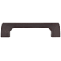 Top Knobs Holland 3-3/4 Inch Center to Center Handle Cabinet Pull from the Mercer Series Sable