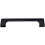 Top Knobs Holland 5 Inch Center to Center Handle Cabinet Pull from the Mercer Series Black