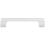 Top Knobs Holland 5 Inch Center to Center Handle Cabinet Pull from the Mercer Series Polished Chrome