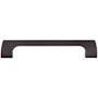 Top Knobs Holland 5 Inch Center to Center Handle Cabinet Pull from the Mercer Series Sable