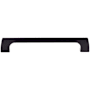 Top Knobs Holland 6-5/16 Inch Center to Center Handle Cabinet Pull from the Mercer Series Black