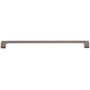 Top Knobs Holland 12 Inch Center to Center Handle Cabinet Pull from the Mercer Series Ash Gray